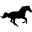 swift horse marketing logo showing black horse galloping